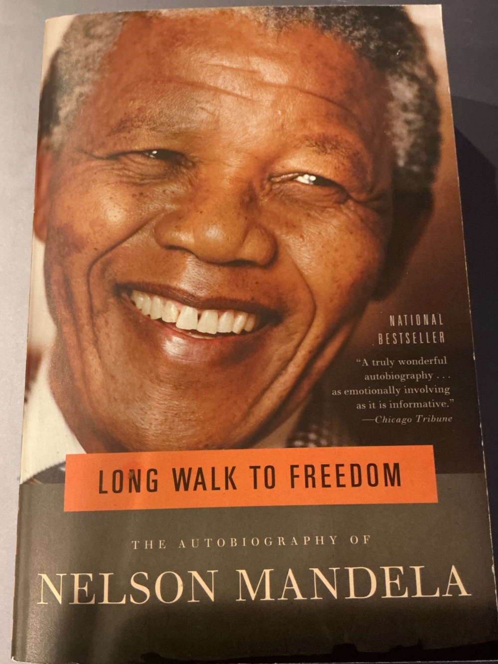 Long Walk to Freedom Paperback Autobiography of Nelson Mandela